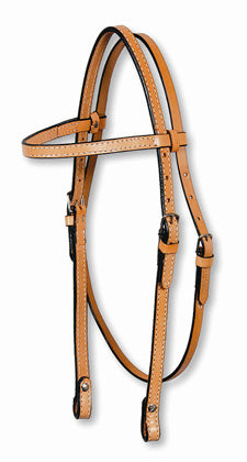 5/8" Browband Headstall-Double