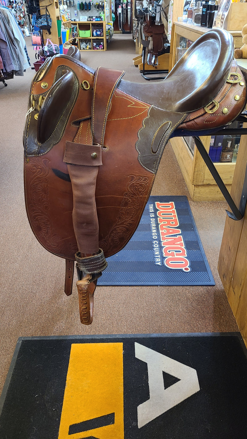 Used 18" Outback Saddle Co. Australian Stock Saddle