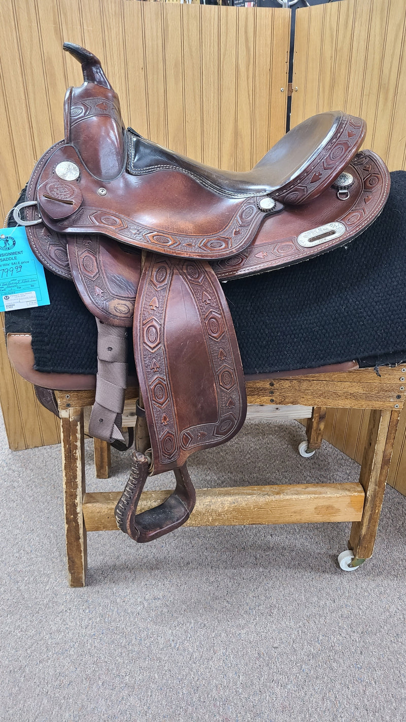 Used 16" Rocking R "A" Fork Trail Saddle