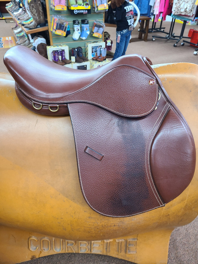 Used 16.5" Kincade Close Contact Saddle