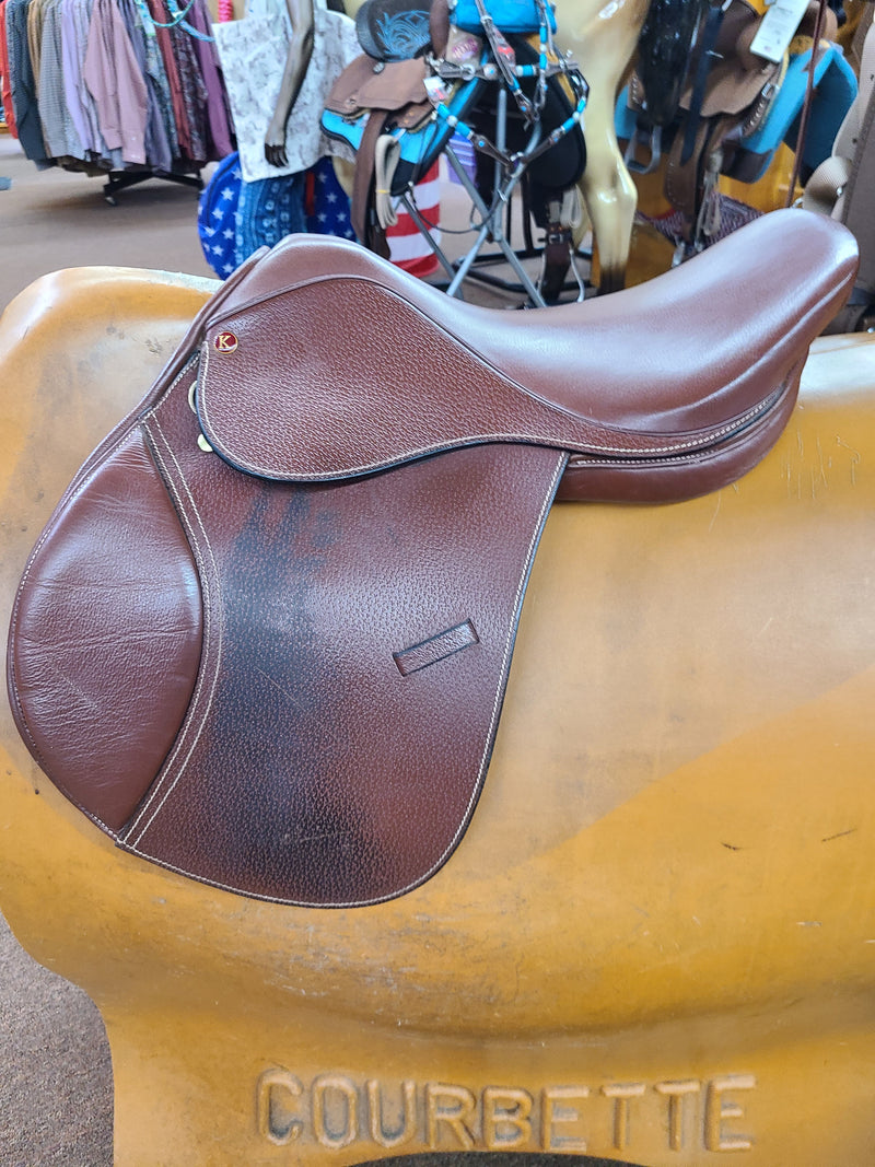 Used 16.5" Kincade Close Contact Saddle