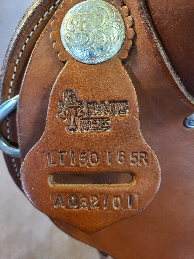 Used 16.5" About the Horse Anato Tree Trail Saddle