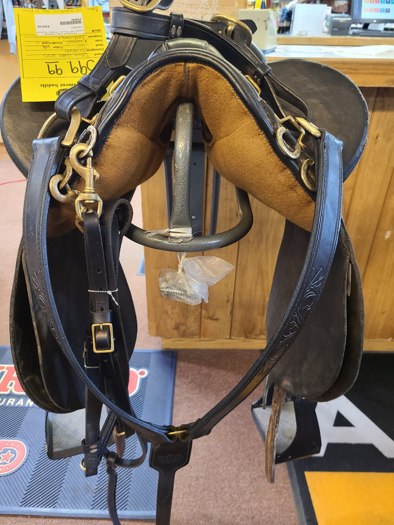 Used 16" Down Under Aussie Stock Saddle