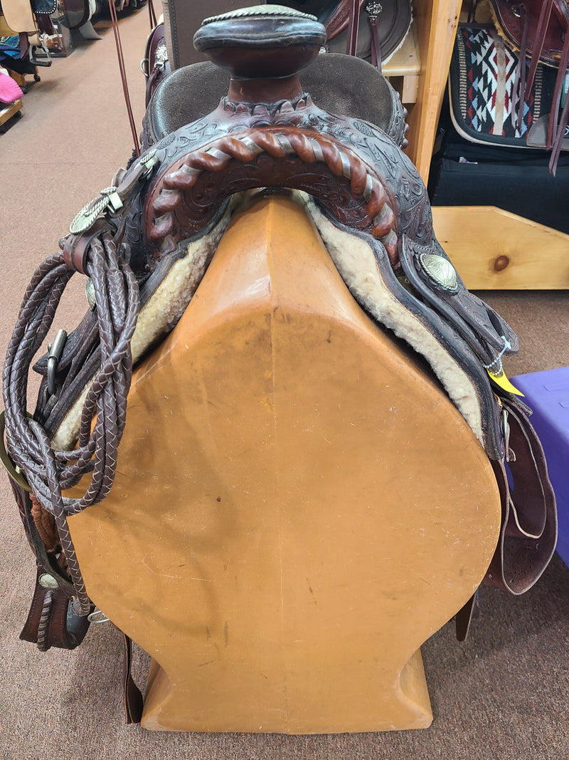 Used 15.5" Circle Y Trail Saddle