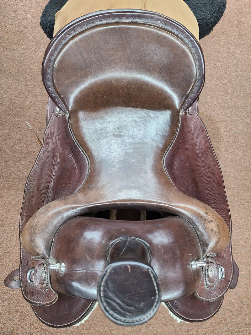 Used 15" Hillview Farms Trail Flex Saddle