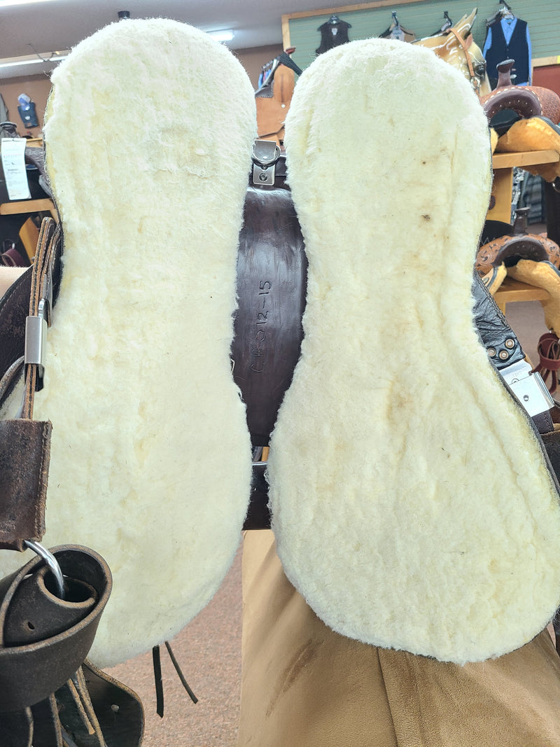 Used 15" Hillview Farms Trail Flex Saddle