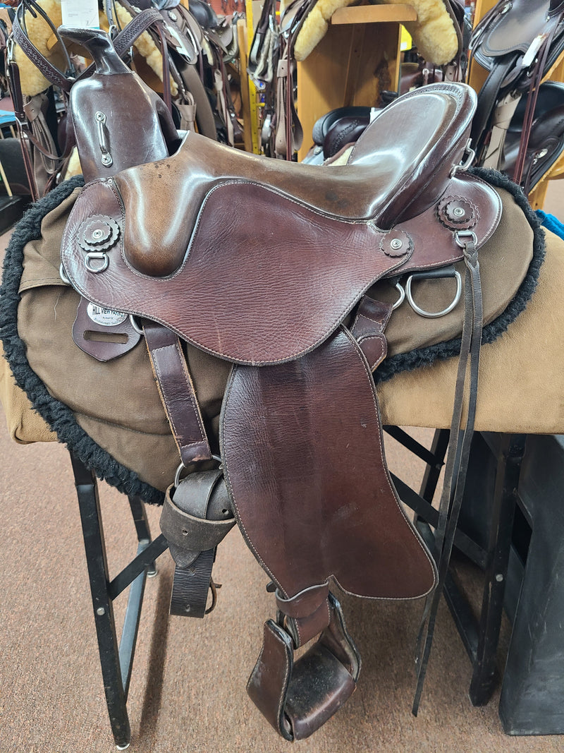 Used 15" Hillview Farms Trail Flex Saddle