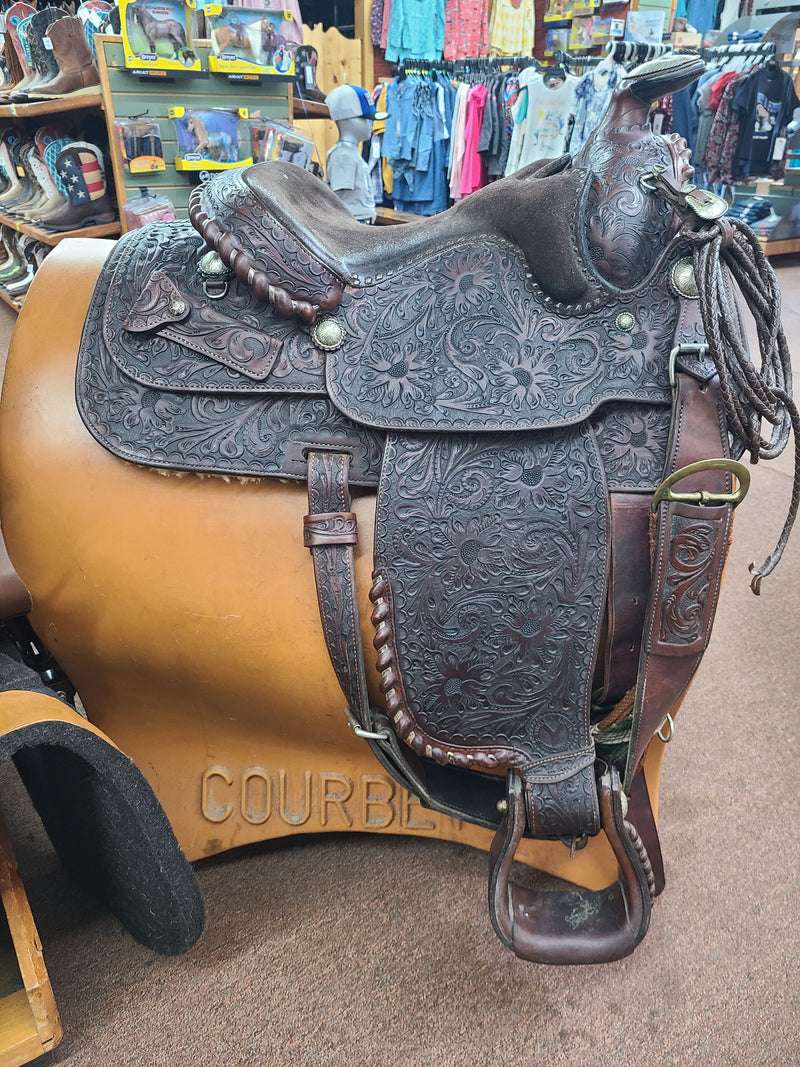 Used 15.5" Circle Y Trail Saddle