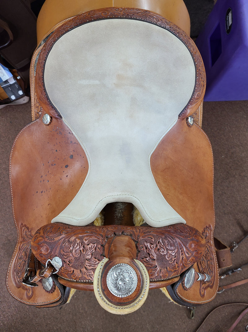 Used 15.5" Circle Y Equitation Saddle