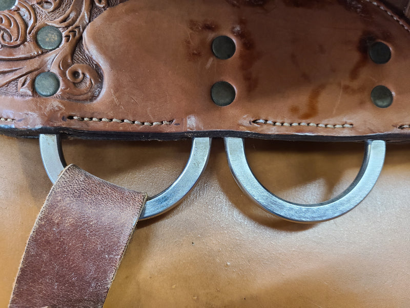 Used 15.5" Circle Y Equitation Saddle