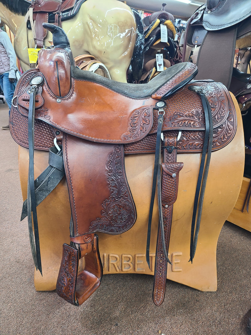 Used 17" Black Rhino All Around Saddle