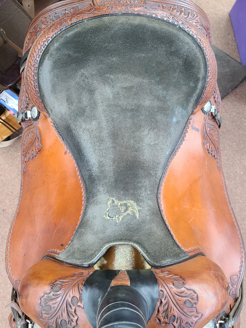 Used 17" Black Rhino All Around Saddle