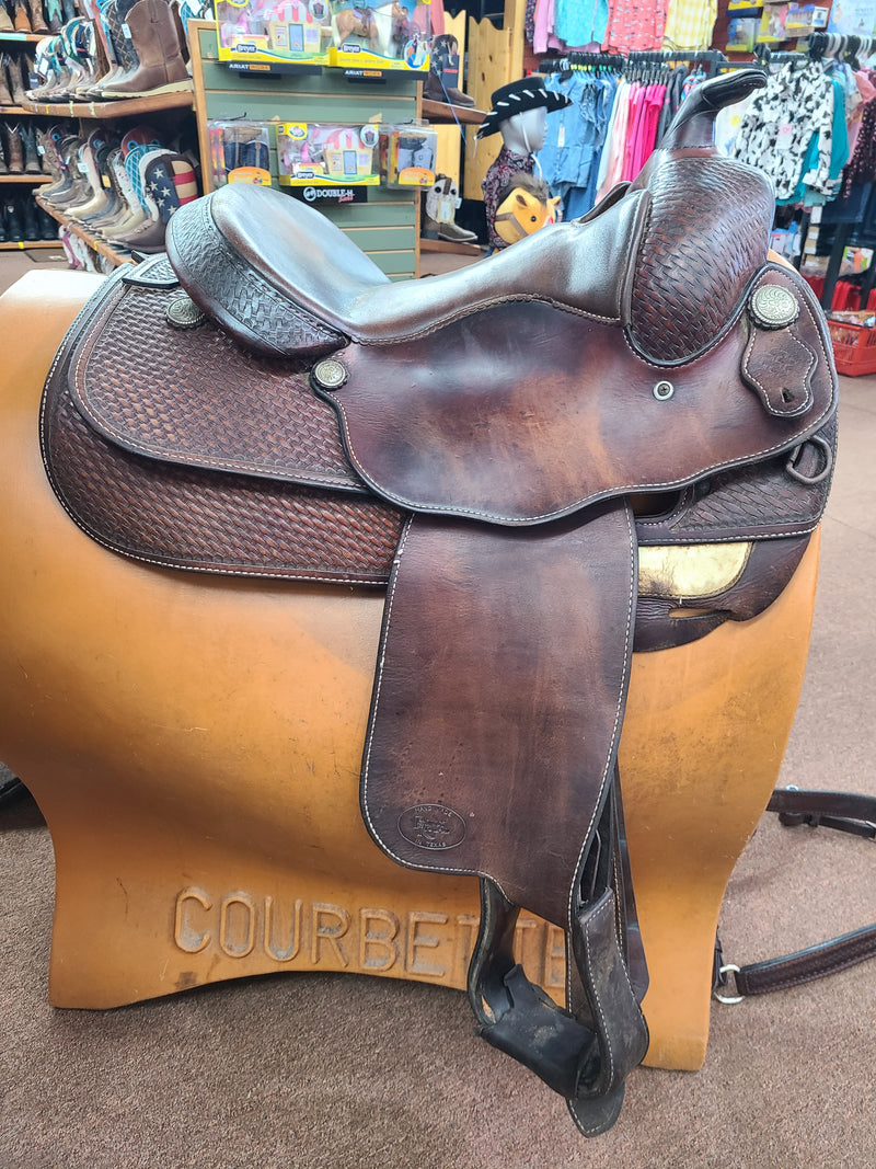 Used 15.5" Billy Royal Reiner Saddle