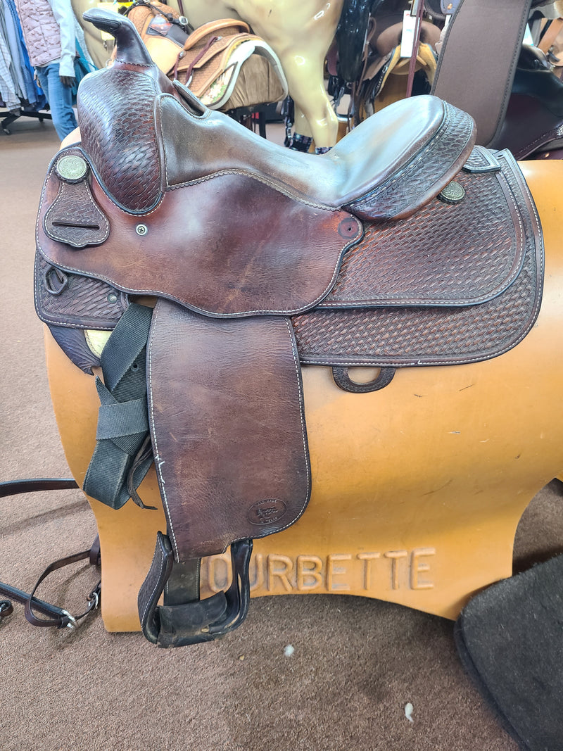 Used 15.5" Billy Royal Reiner Saddle