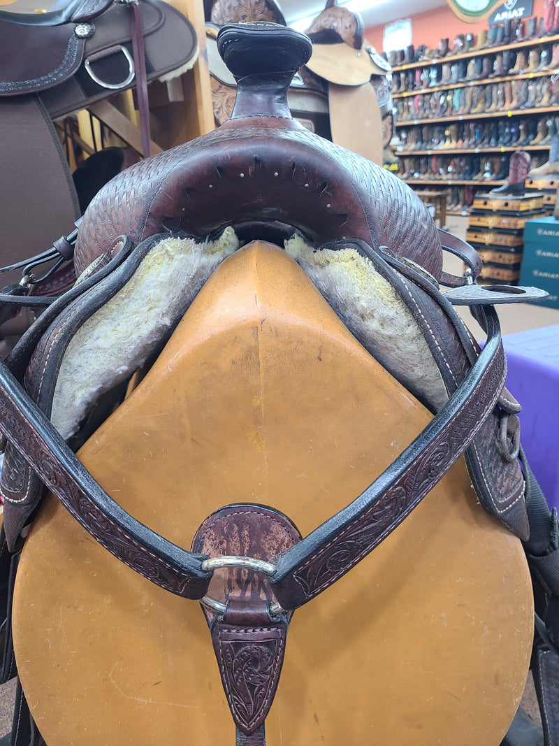 Used 15.5" Billy Royal Reiner Saddle