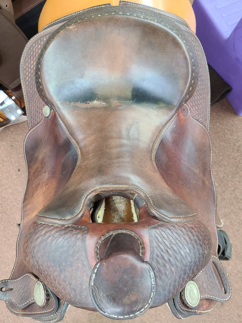 Used 15.5" Billy Royal Reiner Saddle