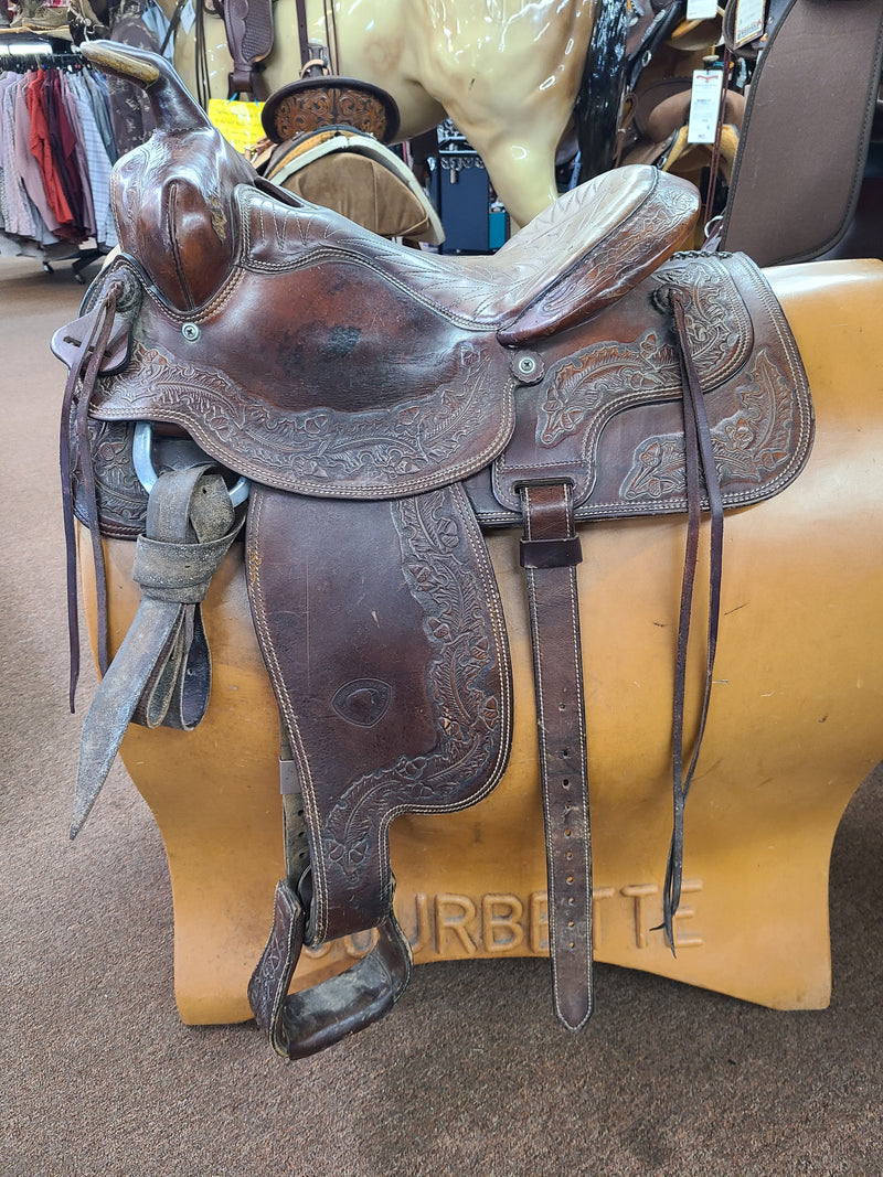 Used 14" Hereford Tex-tan All Around Saddle