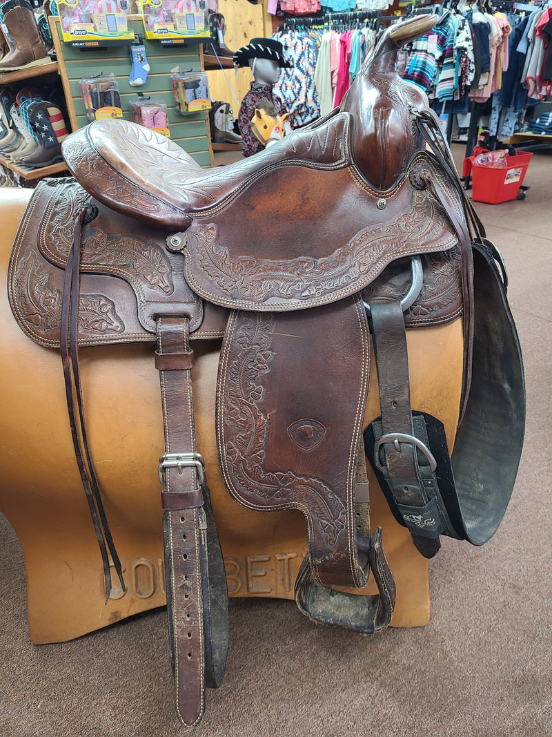 Used 14" Hereford Tex-tan All Around Saddle