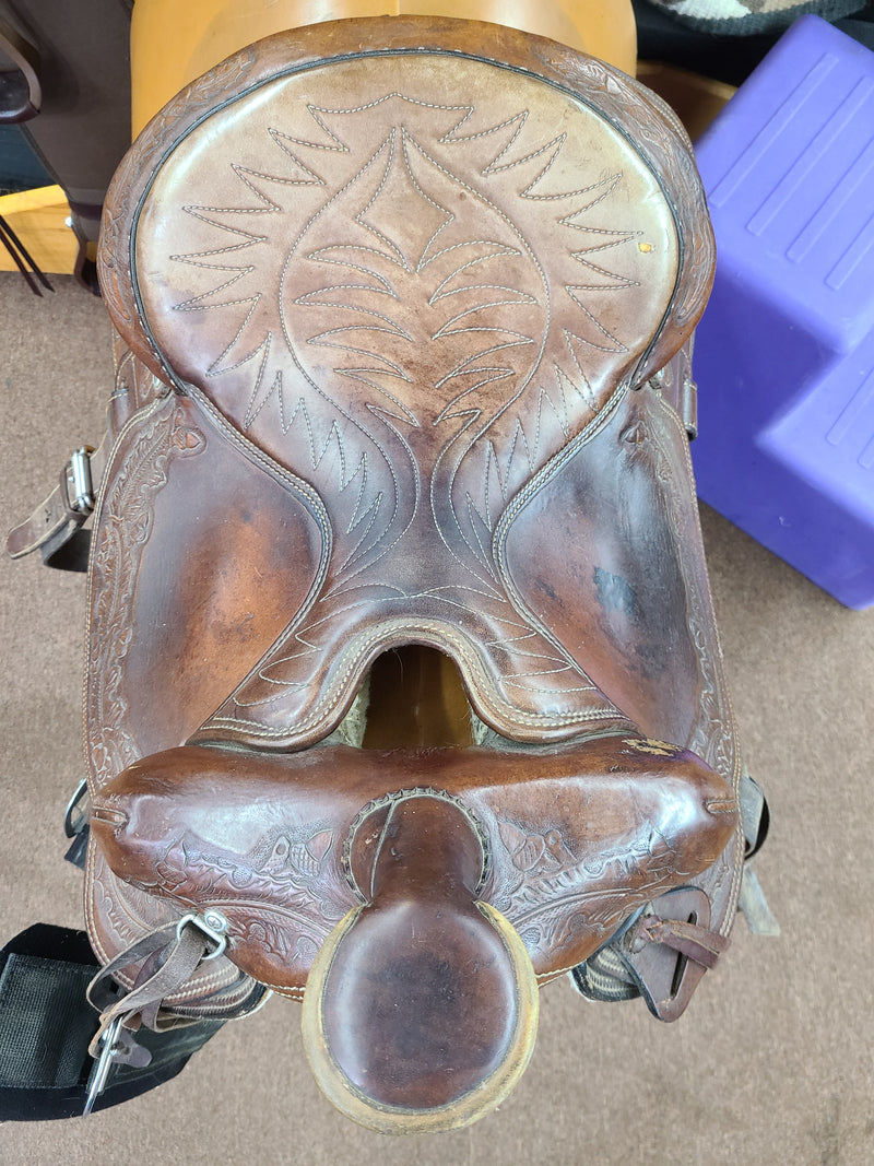 Used 14" Hereford Tex-tan All Around Saddle