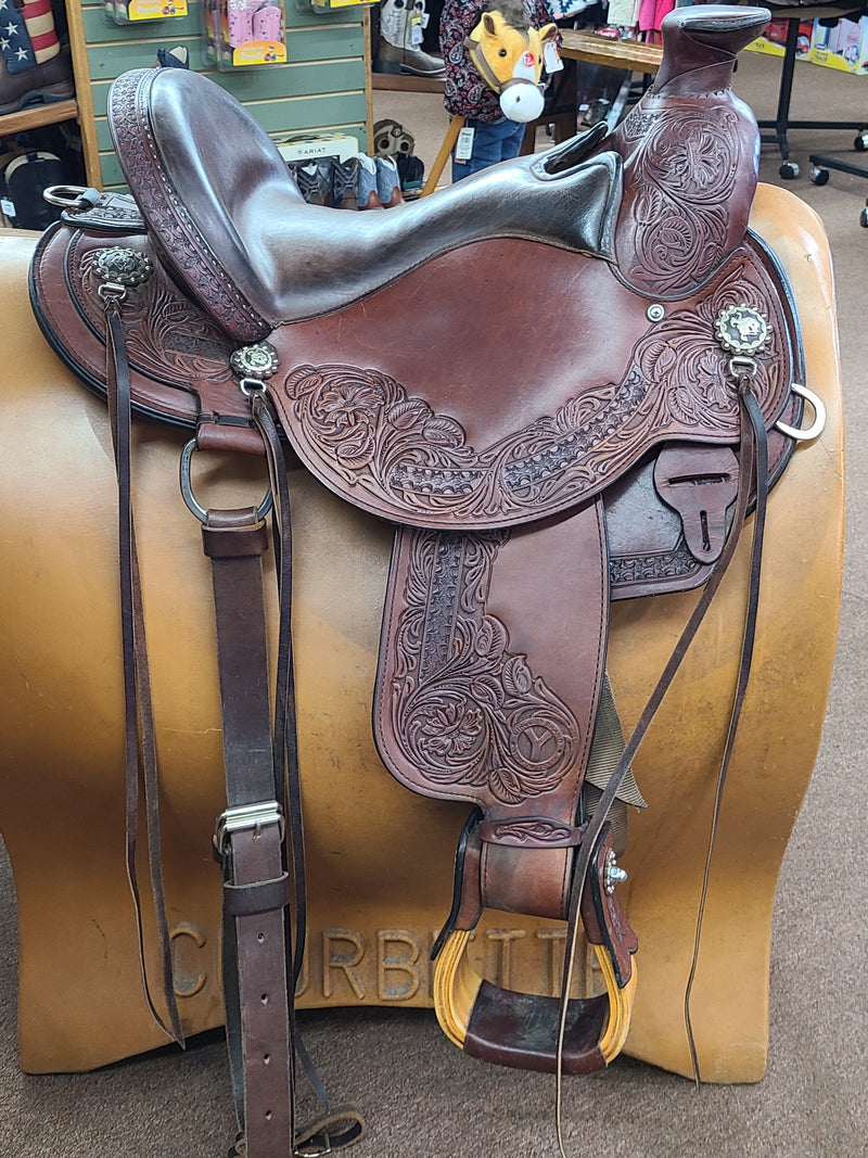 Used 16" Circle Y Walnut Grove Trail Saddle