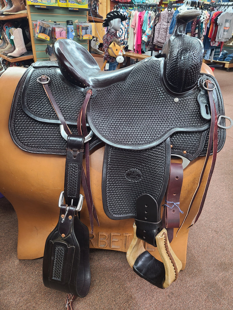 Used 15" Billy Cook Roper Saddle