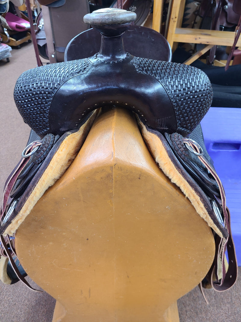 Used 15" Billy Cook Roper Saddle