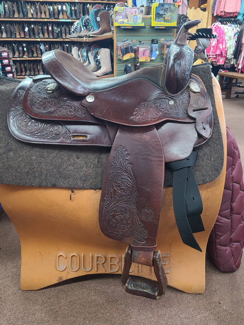 Used 16" Circle Y Park & Trail Saddle