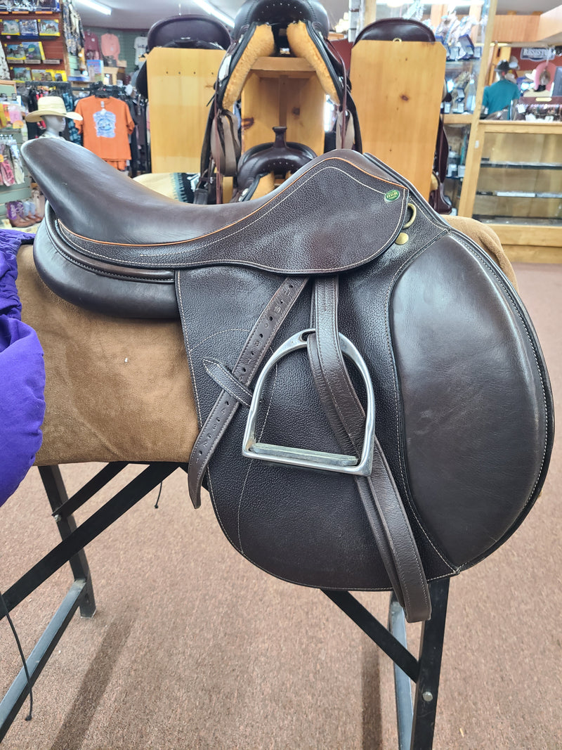Used 17" Henri De River Memor-x Close Contact Saddle