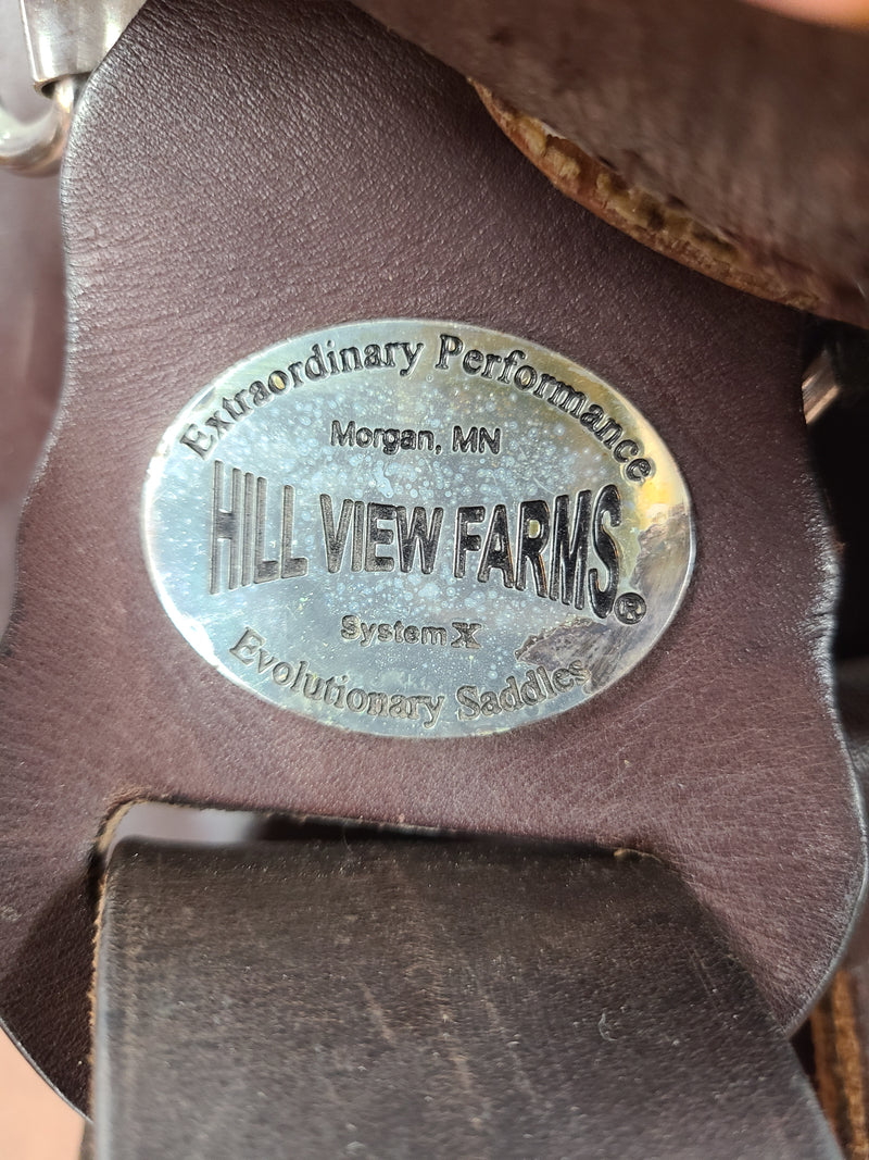 Used 15" Hillview Farms Trail Flex Saddle