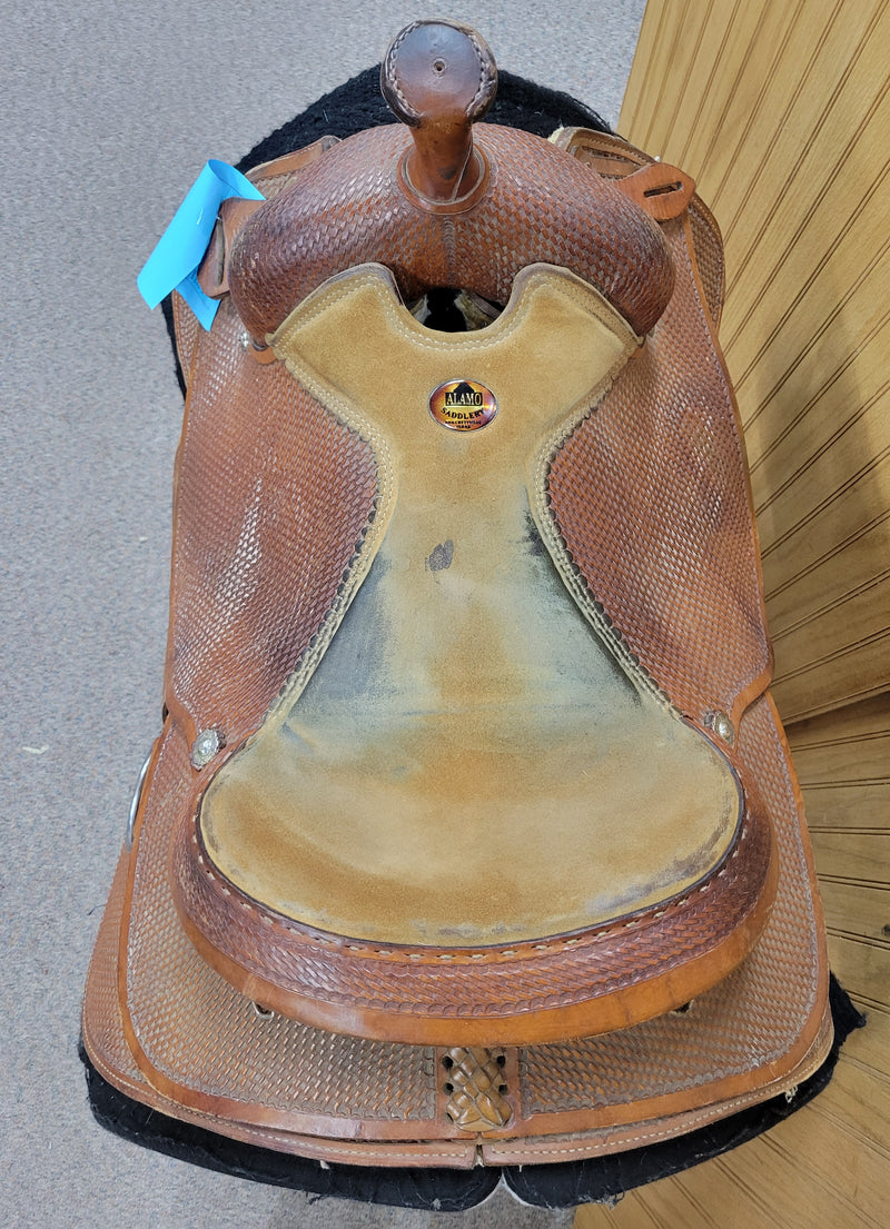 Used 16" Alamo Reining Saddle