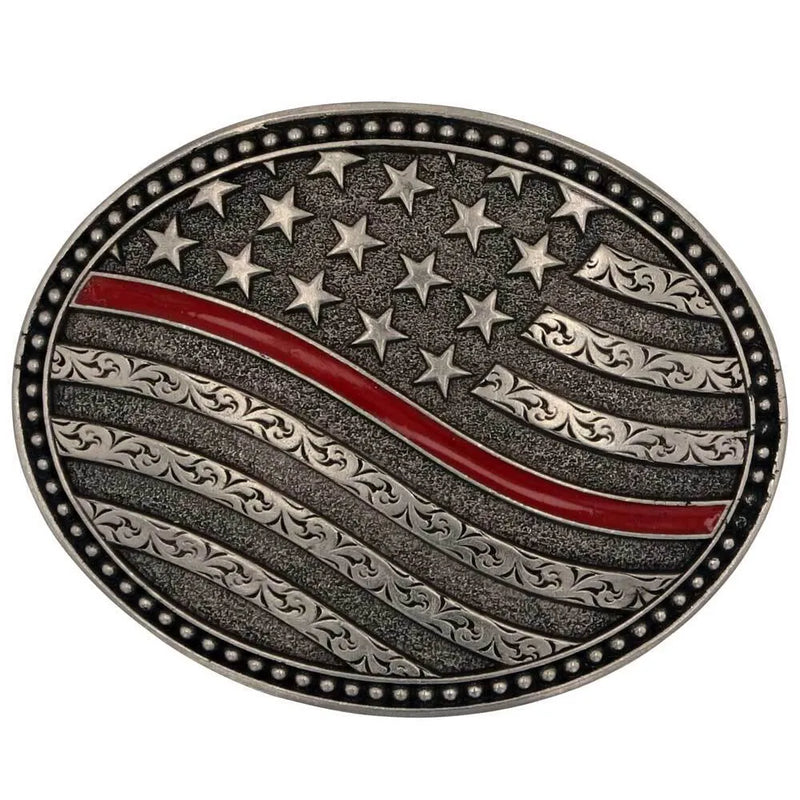 Thin Red Line Attitude Buckle