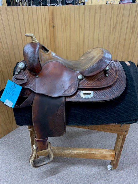 Used 15" Bob Loomis Reining Saddle