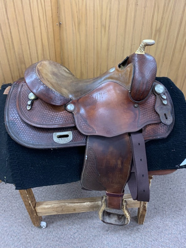 Used 15" Bob Loomis Reining Saddle