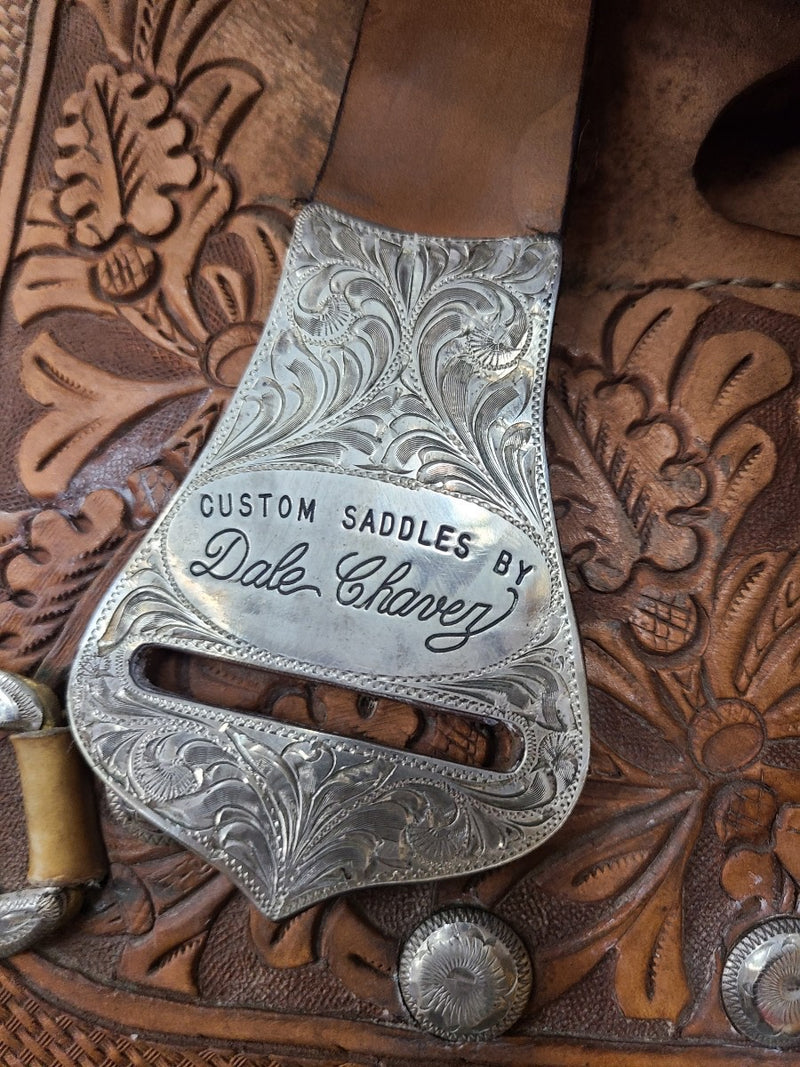 Used 16" Dale Chavez Show Saddle