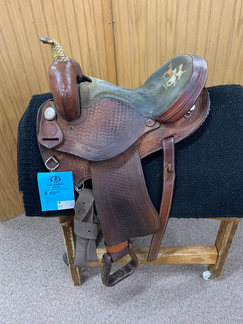 Used 15" H & H Barrel Saddle