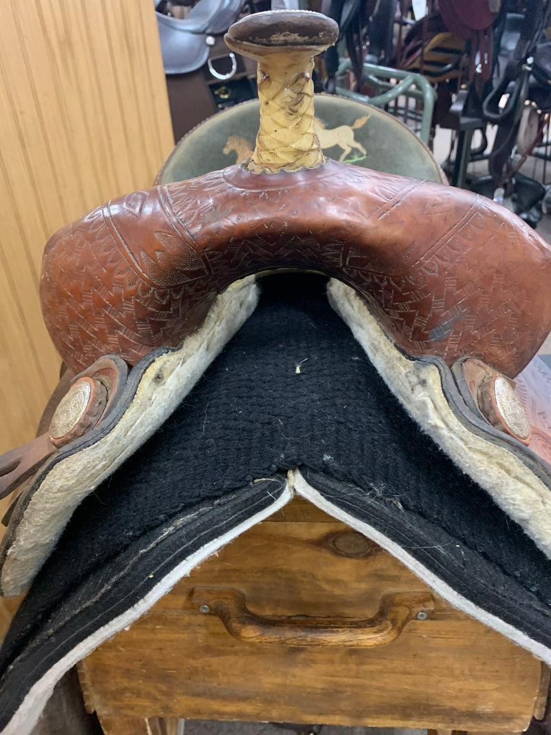 Used 15" H & H Barrel Saddle