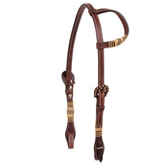 Slip Ear Rawhide Headstall