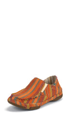 Ladies Org Stripe Canvas Shoe