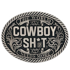 Cowboy Sh*t Blackened Buckle