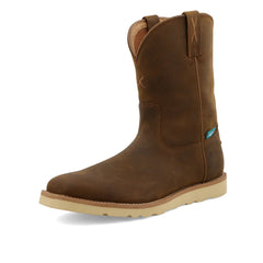 Wedge Sole Pull-on Work Boot