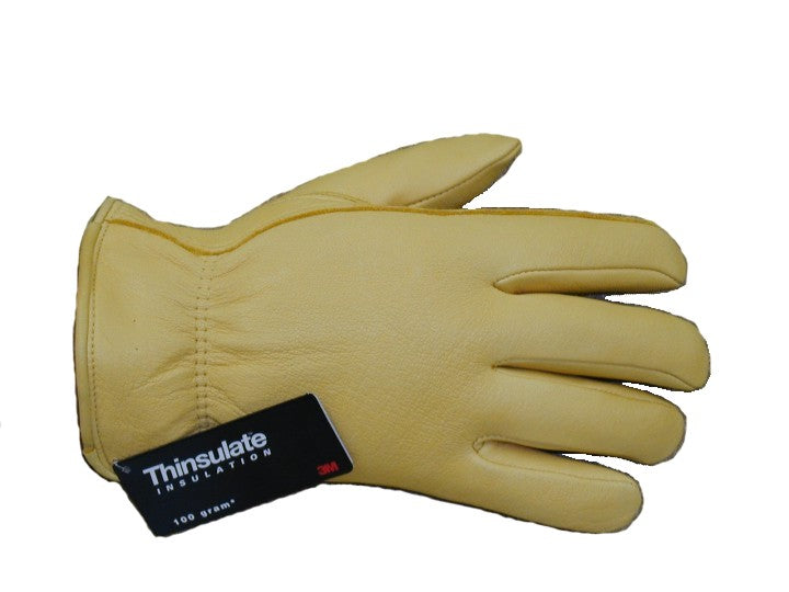 Men's Lined Deerskin Glove
