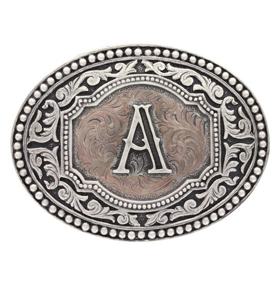 Attitude Two Tone Initial Buckle