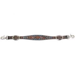 Bronco Blue Texas Flower Wither Strap